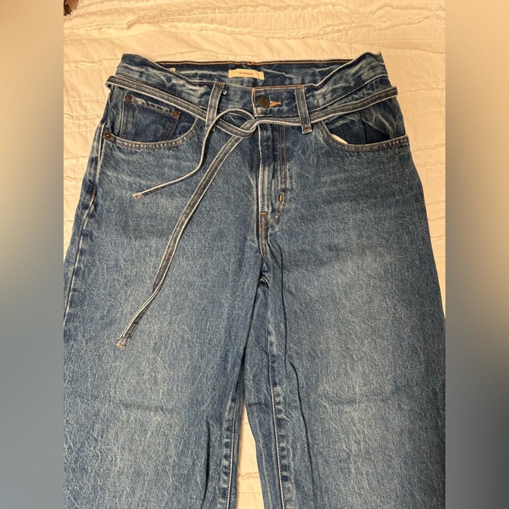 Levi's Blue Flare & Wide Leg Jeans